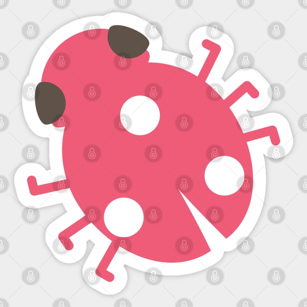 Lady Bug Sticker by THP Creative